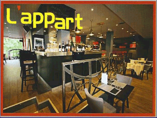 Restaurant L'Appart