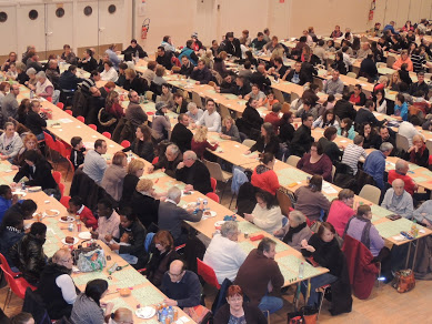 Vue salle du loto